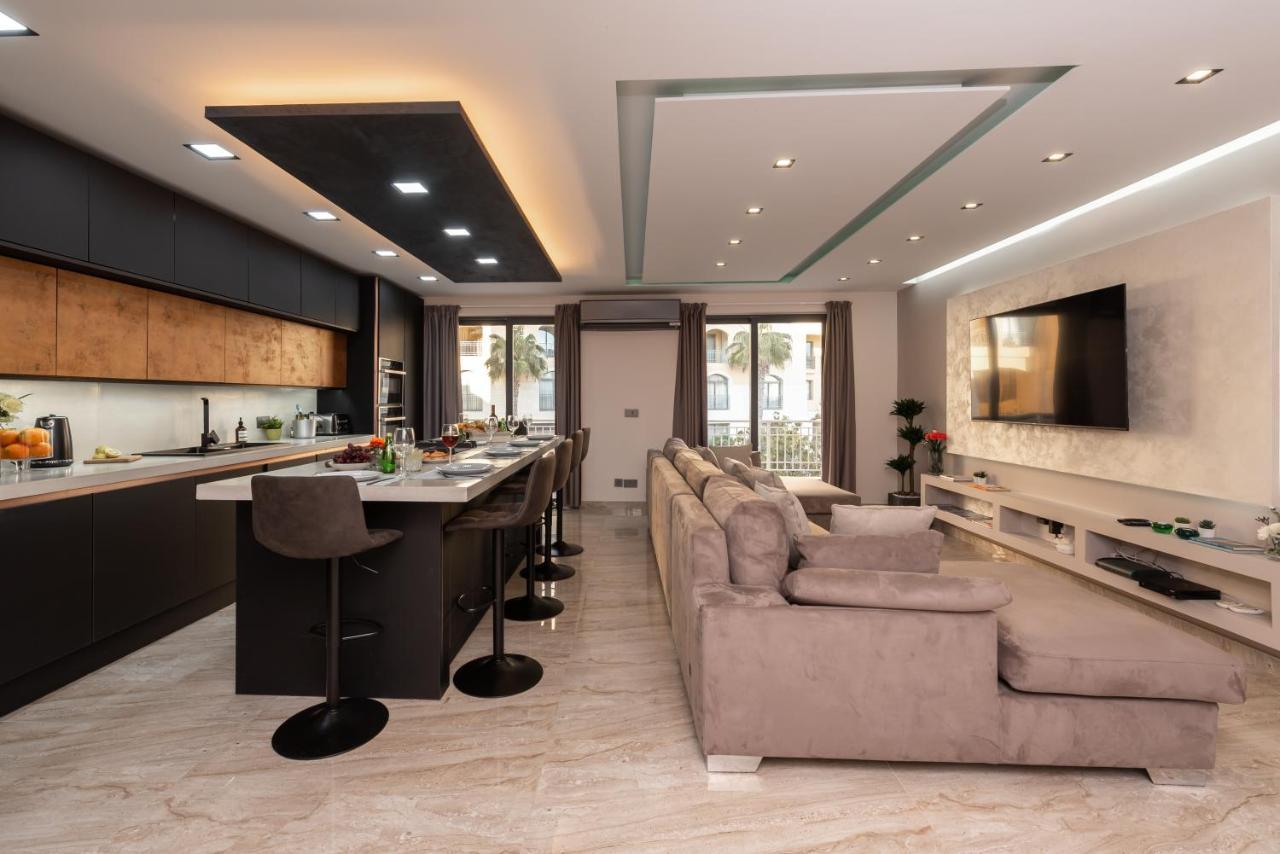 Luxury 2 Bed Apartment In The Heart Of St Julians Saint Julian's 外观 照片